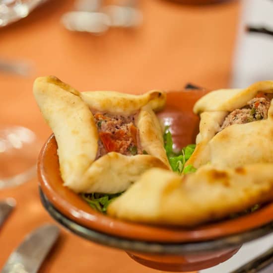 Degustação de comida libanesa com vista!
