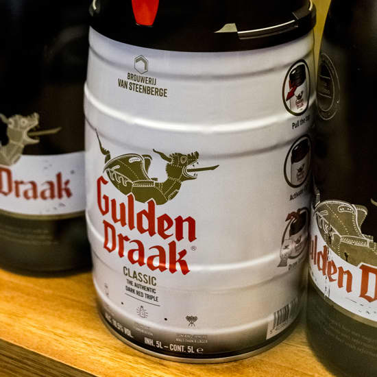 Barril 5L de cerveja Gulden Draak ao domicílio