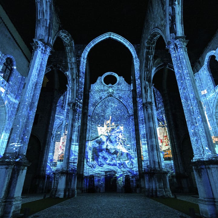 Lisbon Under Stars nas ruínas do Convento do Carmo