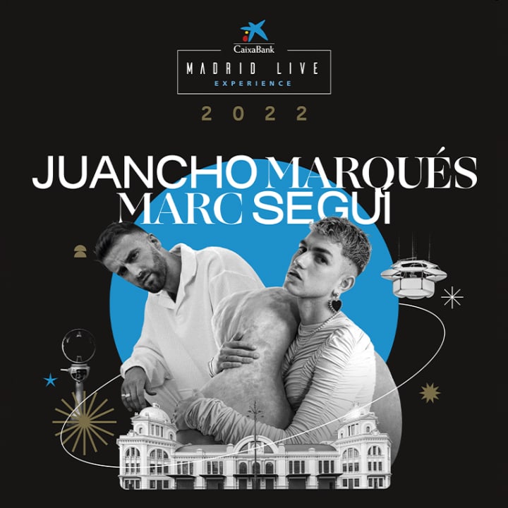 Juancho Marqués y Marc Seguí en directo en CaixaBank Madrid Live Experience
