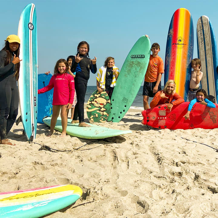 One Day of Kids Surf Camp