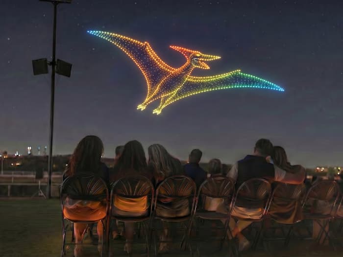 DroneArt Show: Dino Adventure Lille gallery 7