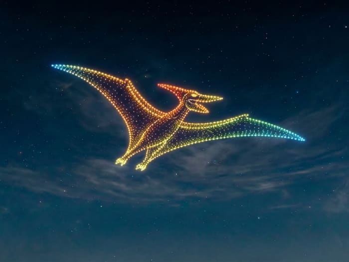 DroneArt Show: Dino Adventure Lille gallery 9