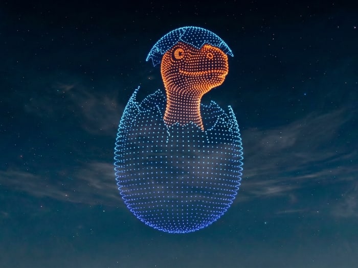 DroneArt Show: Dino Adventure Lille gallery 10